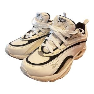 Reebok DMX Walk RA 903 Classic Leather Sneaker in White and Navy